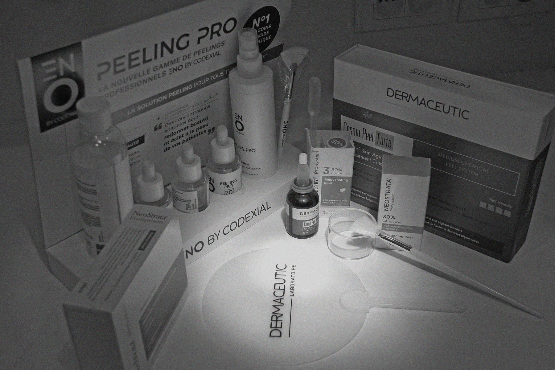 Peeling - produits - dermato esthetique amiens - Docteur Beguin Carmi